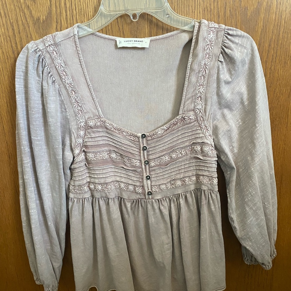 Lucky Brand Women's Lavender Top
